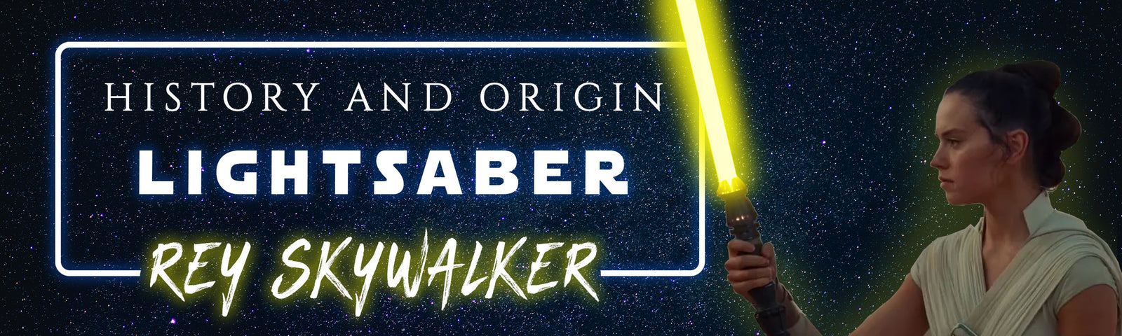 Rey Skywalker's Yellow Lightsaber