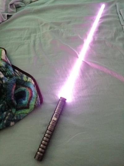 Pink Lightsaber notice