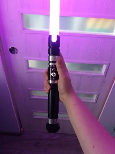 Purple Lightsaber notice