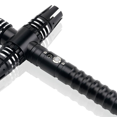 Lightsaber with Ancestral Quillons Button